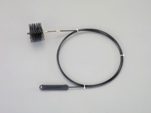 ブラック/約直径76×55mm/EA109CY-300・パッケージ個数:1・材質…毛・柄：ポリプロピレン、ケーブル：ファイバーグラス(ナイロンコーティング)・ケーブルサイズ…φ4×3000mm・ブラシサイズ…約φ76×55mm・グリップサイズ…20×15×110mm・清掃可能パイプ径…76〜102mm●材質…毛・柄:ポリプロピレン、 ケーブル:ファイバーグラス(ナイロンコーティング) ●ケーブルサイズ…直径4×3000mm ●ブラシサイズ…約直径76×55mm ●グリップサイズ…20×15×110mm ●清掃可能パイプ径…76/102mm