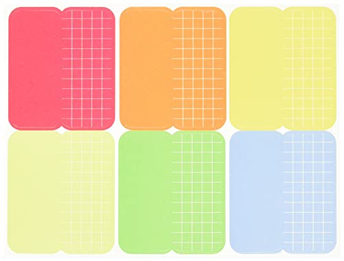 ファイン&アース/76mm x 114mm/S2300・Size:76mm x 114mm・パッケージ個数:1・【本体サイズ】 30mm×35mm・【枚数】 6片×2シート（計12片）・【カラー】 6色・【材質】 基材：ポリエステル/粘着：アクリル系/はくりフィルム：PET飛び出し具合をまっすぐ揃えて貼りやすいガイド線入りのインデックスです。折れたり破れたりしにくい丈夫なフィルム素材です。見出しや分類に最適なインデックスふせんです。
