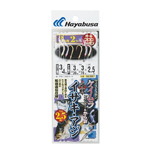 レインボーメタリック/3号/SE367・パッケージ個数:1・製品形態:船 天秤式/全長2.5m・鈎(号):3・鈎(号):4・ハリス(号):3・幹糸(号):3紫外線で青白く光るケイムラスキンとから鈎の船宿直伝仕様。 柔らかスキンに特殊加工を施し、艶めかしく妖しい発色を実現しました。紫外線を受けながら水に浸かった時の独自の色合いと質感は、今までにない驚きの釣果を可能にします。