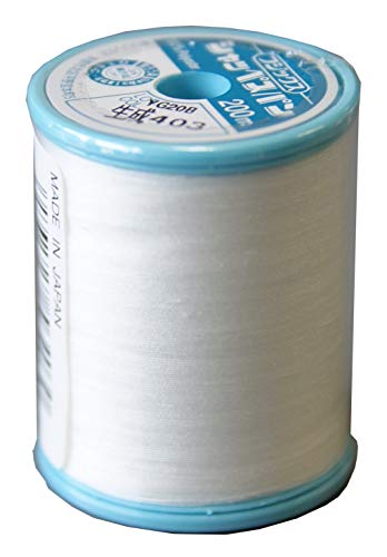 200m巻#403 生成/200m巻/FK56-403・Color:#403 生成Size:200m巻・パッケージ個数:1・ブロード 、 フラノ 、 ソフト デニム など、やや 薄手 からやや 厚手 まで幅広い 布地 に使える ポリエステル 高級 ミシン糸 の シャッペスパン 。どんな 素材 にもしっくりなじみ、美しく縫い上げます。豊富な カラー バリエーション も魅力です。・太さ: 60番 普通地用・糸の長さ:200m巻・対応 ミシン針 :9番~14番・素材: ポリエステル 100% / 左撚りブロード 、 フラノ 、 ソフト デニム など、やや 薄手 からやや 厚手 まで幅広い 布地 に使える ポリエステル 高級 ミシン糸 の シャッペスパン 。 どんな 素材 にもしっくりなじみ、美しく縫い上げます。 豊富な カラー バリエーション も魅力です。 シャッペスパンは、 ヨーロッパ の長い 伝統 の中で育った「 シルク システム 」と呼ばれる 特殊 な 加工 方法 で 紡績 された、 ポリエステル 高級 縫い糸 です。 スパン シルク のすぐれた加工技術を受け継いだ シャッペスパン 縫い糸は、 強さ と 美しさ 、ばつぐんの 縫いやすさ を備えています。 太さ: 60番 普通地用 糸の長さ:200m巻 対応 ミシン針 :9番~14番 素材: ポリエステル 100% / 左撚り