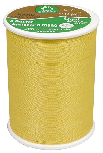 col.157A/Pack of 1/01-0080・Color:col.157ASize:Pack of 1・品質表示:ポリエステル68%・綿32%・番手:40番・糸長:228m・使用針:キルティング針9~12・用途:ハンドキルト、厚手の縫製やステッチ、ギャザー世界中のキルターが愛用するアメリカの名門Coats&Clark社のキルト糸シリーズ。 ※米国コーツ&クラーク社は工業用ミシン糸や家庭用ホームソーイング糸などを世界中150カ国で販売する企業グループです。 パッチワークキルトとは…パッチとは「つぎ合わせ」という意味で、小さな布をはぎ合わせて作るキルトをパッチワークキルトといいます。 ピーシングやキルティングなど様々な縫い方があり、用途に合わせて糸を選びましょう。 「Dual Duty Art.260」は、キルティング用糸です。 特殊加工により糸がコーティングされているために大変すべりが良く、もつれる心配がありません。 厚手の縫製やステッチ、ギャザーにも使えます。 品質表示:ポリエステル68%・綿32% 番手:40番 糸長:228m 使用針:キルティング針9~12 用途:ハンドキルト、厚手の縫製やステッチ、ギャザー (.co.jpより)