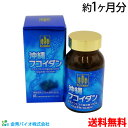 送料無料 沖縄フコイダンカプセル 180粒 (約1ヶ月分) 沖縄産 オキナワモズク フコイダン サプリメント フコイダン含有量 1箱約42,000mg フコース 食物繊維 ヨウ素 アルギン酸 ラミニン 多糖類 金秀バイオ