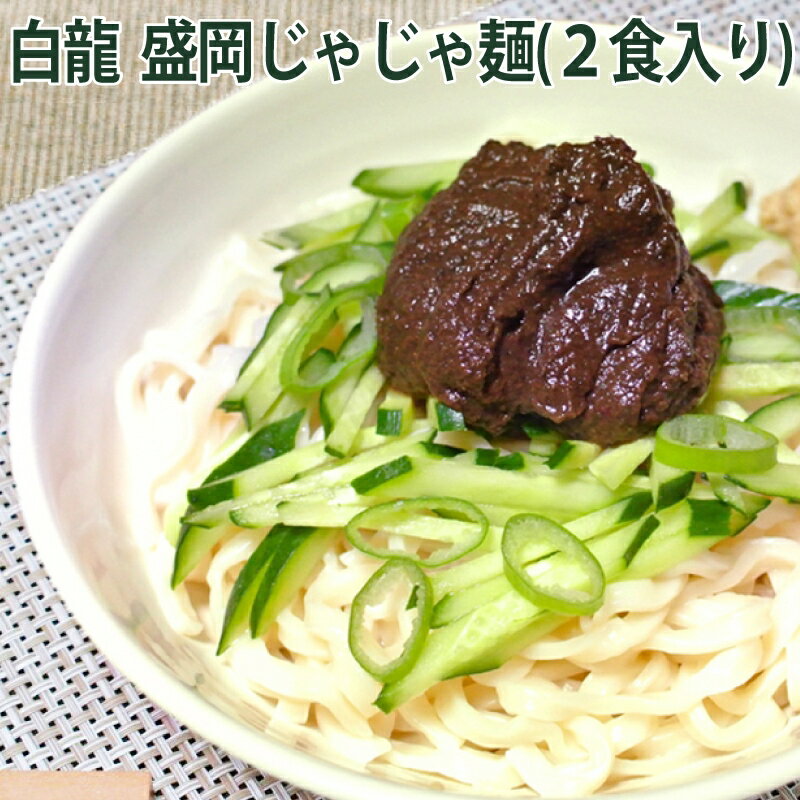 元祖盛岡じゃじゃ麺【白龍】パイロン 　2食入り　二人前　麺　ギフト