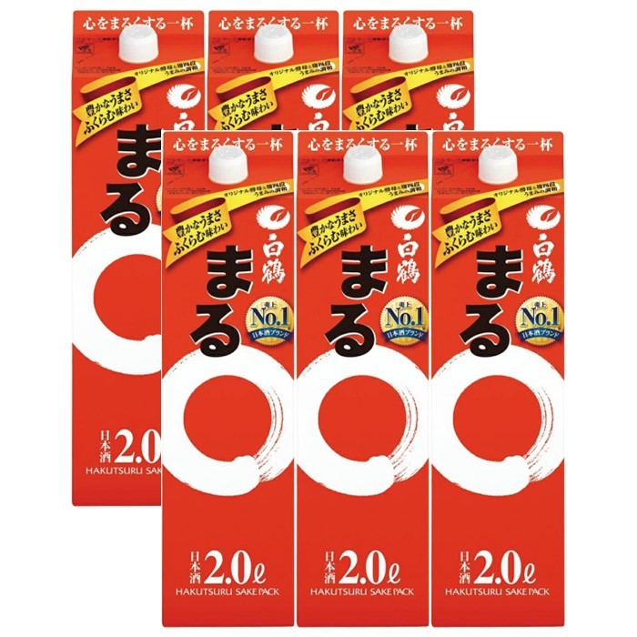 白鶴 サケパック まる(2L*6本入)