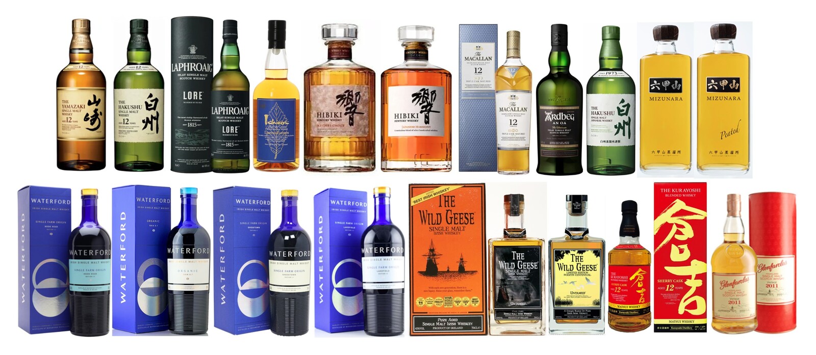 【第14弾】【ウイスキーくじ 240本限定】【送料無料(一部地域を除く)】 山崎12年 2口 白州12年 4口 ラフロイグ ロア 2口 響ブレンダーチョイス 4口 響ジャパニーズハーモニー 2口 イチローズモルト モルト&グレーンリミテッド 2口 白州 6口 など