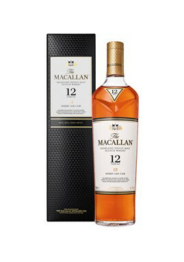 【送料無料（一部地域を除く）】マッカラン 12年 シェリーオーク 40度 箱付 700ml 正規 サントリー