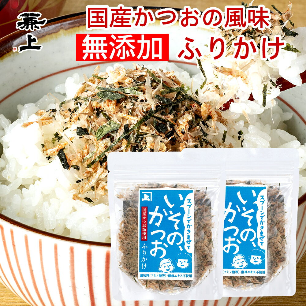 兼上 無添加 いその かつおふりかけ