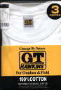 【メール便対応不可】【楽天市場】【グンゼ】【定番】GUNZEグンゼ 【G.T.HAWKINS GTホーキンス】丸首Tシャツ 3枚組 1枚あたり733円 (M〜LL) 1パック(3枚入り）丸首Tシャツ HK15133 3枚組だからお得！