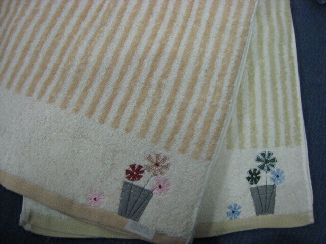 柄タオル綿100％a中国製