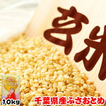 千葉県産ふさおとめ玄米10kg(5kgx2袋)