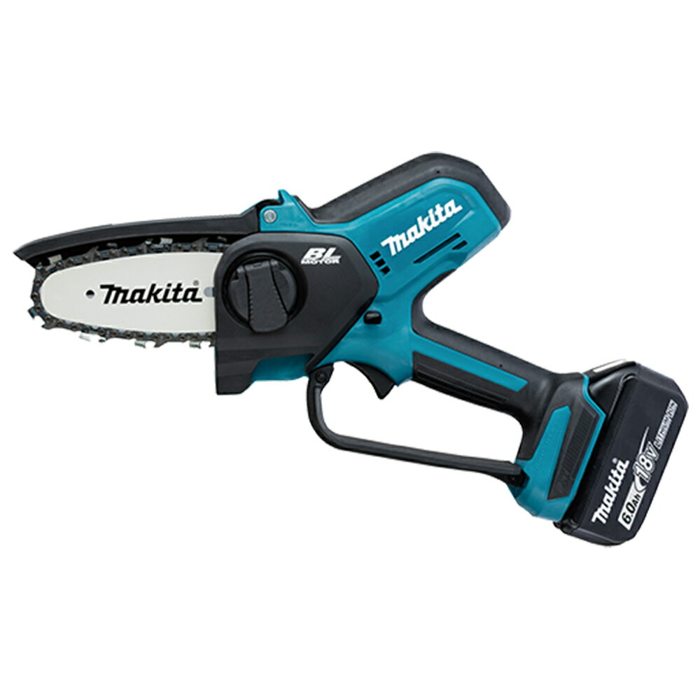 マキタ 100mm充電式ハンディソー MUC101DRG・MUC101DZ 可動式ガード 本格切断性能 自動給油 自動調整 A..