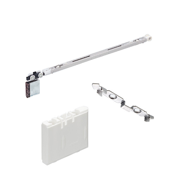 AFDシリーズ 2wayソフトクローズ上部吊り車 ATOM アトムリビンテック FCX-2950-K [FC-312、FC-612は添付] 茶・白 【画像は一例につき、ご購入は商品詳細をご参考下さい】