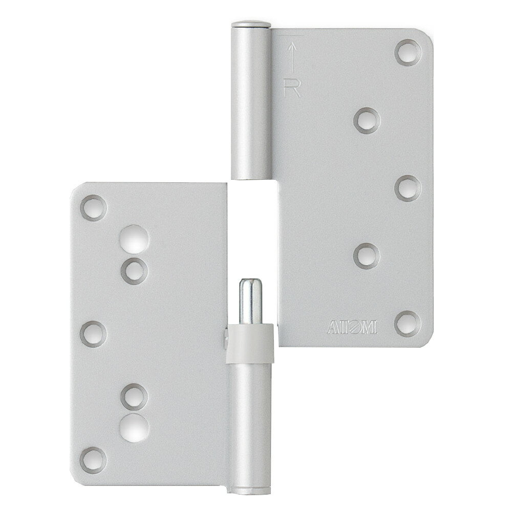 13-15日ポイント5倍調整機構付き丁番 N17型6R アトム ATOM 095922 右勝手 シルバー塗装 1個売り 【返品不可】