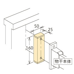 【ただいま!全品ポイント5倍】川口技研 ホスクリーン HP-17C-LB 取付パーツ 1袋