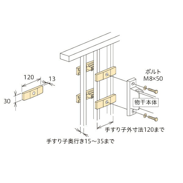 川口技研 ホスクリーン HP-4S-S 取付パーツ 1袋