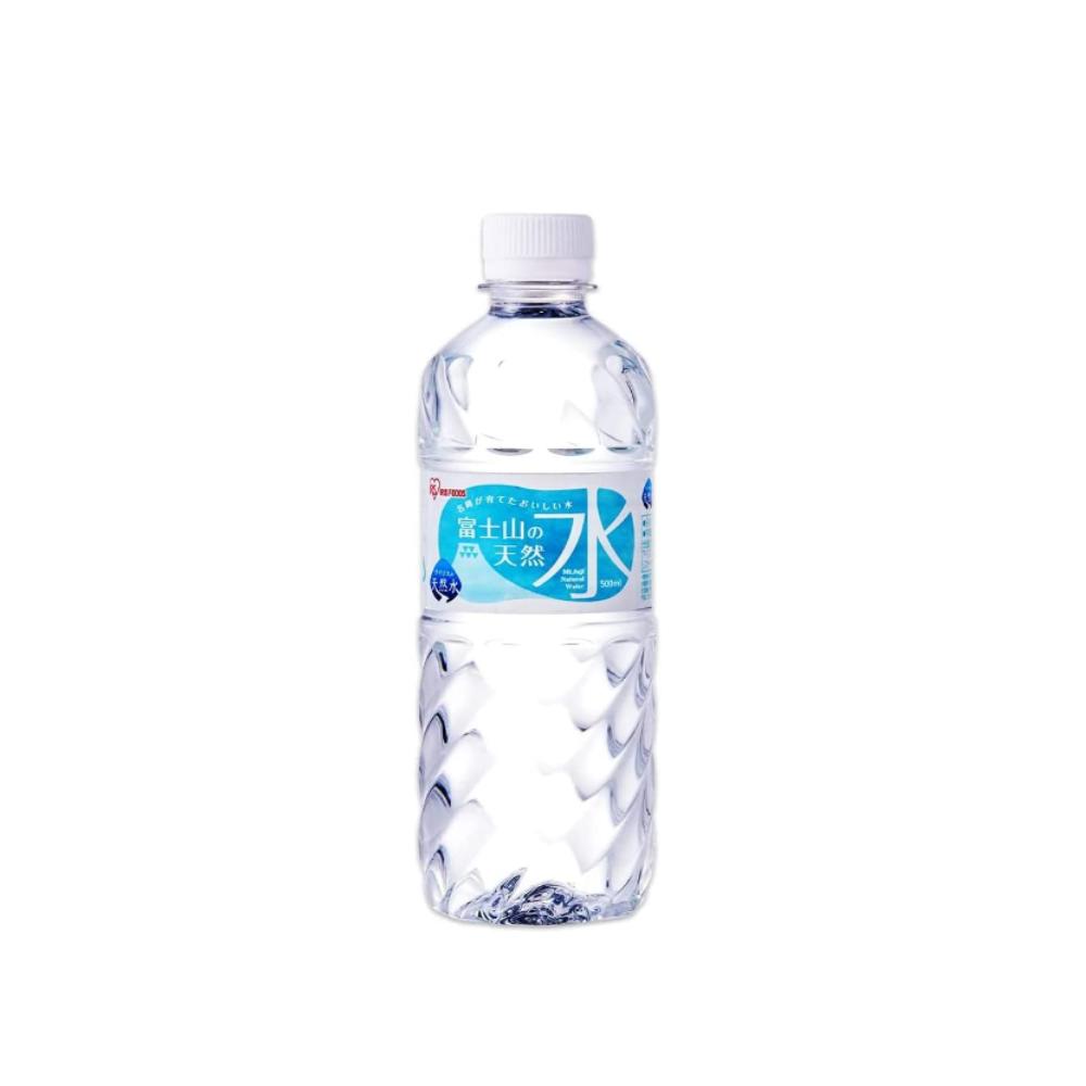 富士山の天然水 500ml×24本 アイリスオーヤマ 鉱水【返品不可】