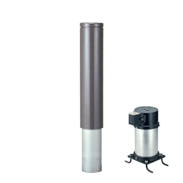 車止め プレーン型ボディ カネソウ Gシリーズ BタイプL-TD-L 脱着式 ロック付 【画像は一例につき、ご購入は商品詳細をご参考下さい】