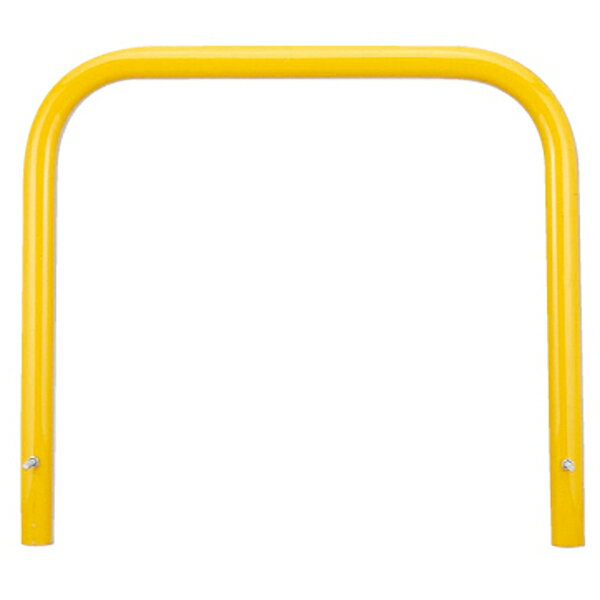 車止め アーチ型 固定式 カネソウ Yシリーズ YB6L10-K スチール製 焼付塗装 φ60.5×W1000×H650 1本売り