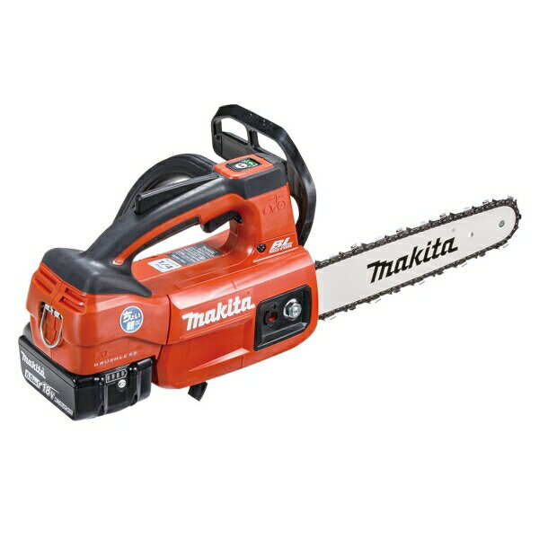 【純正品】充電式チェーンソー 赤 マキタ MUC254DGXR 18V 6.0Ah 25AP仕様 ガイドバー長さ:250mm バッテ..