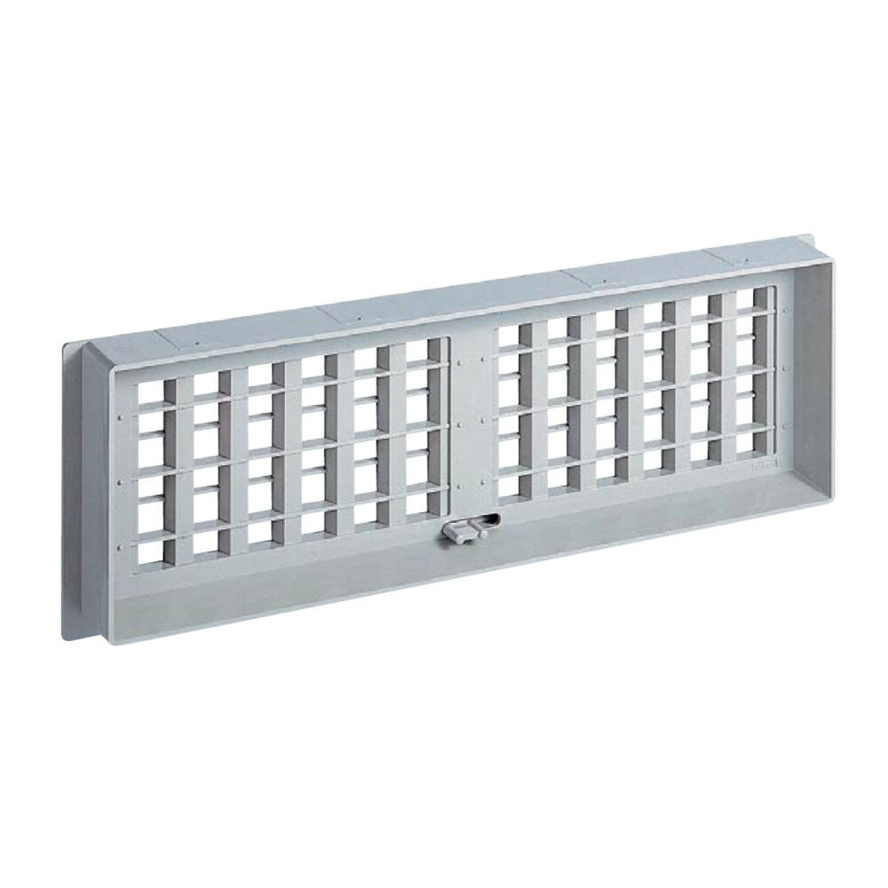 床下換気口 樹脂 スライドタイプ ナスタ Nasta KS-0311PN-13/15-LG ライトグレー 1個 (キャンセル・返品不可)