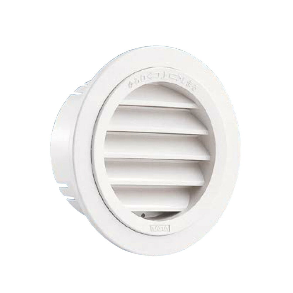 屋外換気口 樹脂 ナスタ Nasta KS-8955PG-SG シルバーグレー SU75(内径Φ75) 1個 (キャンセル・返品不可)