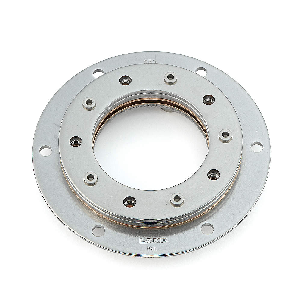 スイベルトルクヒンジ 穴径φ50タイプ［スガツネ］HG-S-50 (仕上:光沢バレル研磨) (トルクkgf・cm:71.4+..