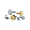 パネルアタッチメント 白熊 BNO-ST ストレート M6 真鍮 12φ-12mm/15φ-15mm/20φ-20mm/25φ-25mm/30φ-30mm クロ...