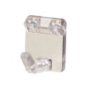 ただいま全品ポイント5倍アクアフック角形 白熊 シロクマ C-101 Uピンタイプ クリア/クリアブルー/クリアブラウン
