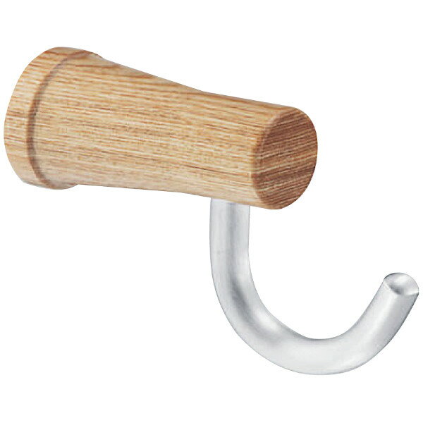 ウッドハミルトンフック 白熊 シロクマ CW-3 白木ウッド Towel Bar タオル掛 1個