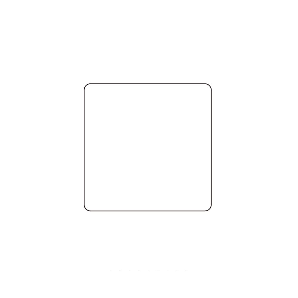 サインプレート 白熊 クローバ np-100a-0 無地 アクリル 1個