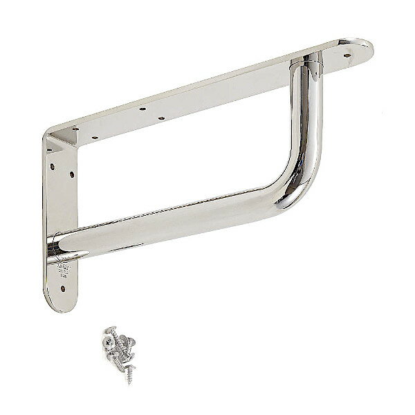 ステンレス鋼製ブラケット［スガツネ］BY (仕上:鏡面研磨・サテン仕上) (ステンレス鋼(SUS304)) (L1×H1..