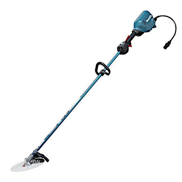 【純正品】充電式草刈機 【マキタ】 MUR201CZ［ループハンドル］ [本体のみ]バッテリ・充電器 コネクタ接続専用モデル 草刈刃 Φ255mm(DCホワイトチップソー付)
