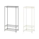 【マラソン期間ポイント5倍】アイリスオーヤマ カラースチールシェルフ ワードローブ 大 小 SEC-800W SEC-590W 幅80cm 幅59cm カーキ ...