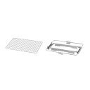 13-15日ポイント5倍アイリスオーヤマ カセットコンロ炉端焼き網 金具セット IGC-R1-YAS シルバー