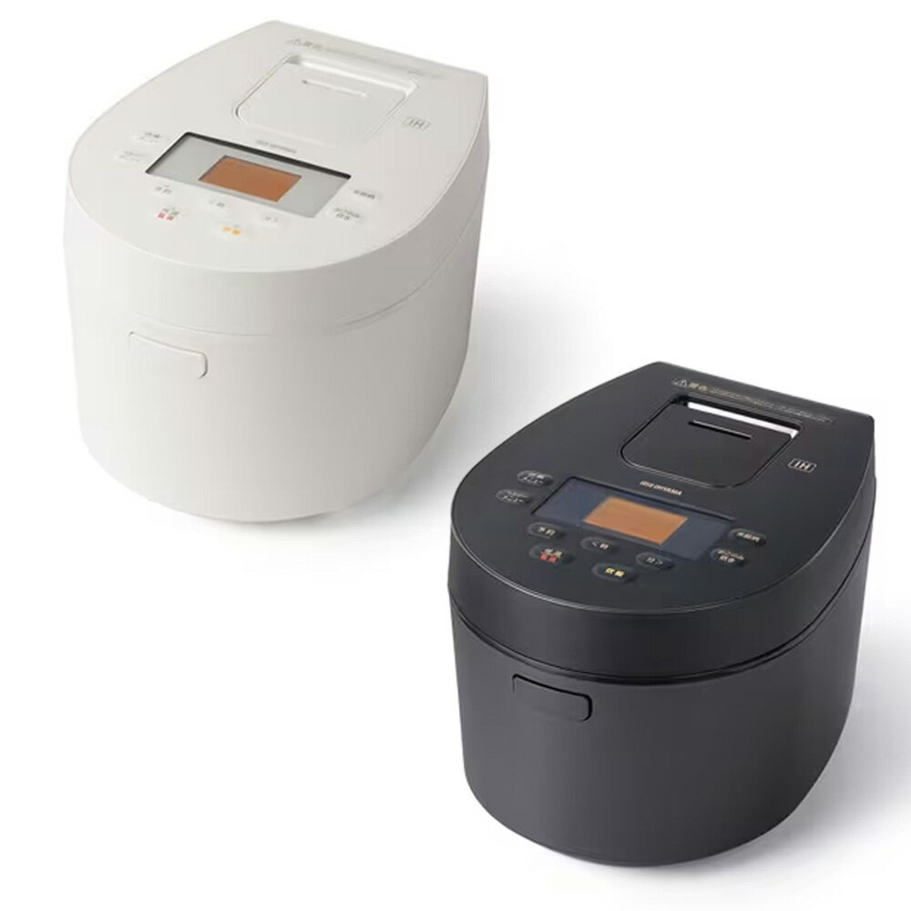 ただいま全品ポイント5倍アイリスオーヤマ 銘柄炊き IHジャー炊飯器 3合 RC-IL30 ブラック ホワイト