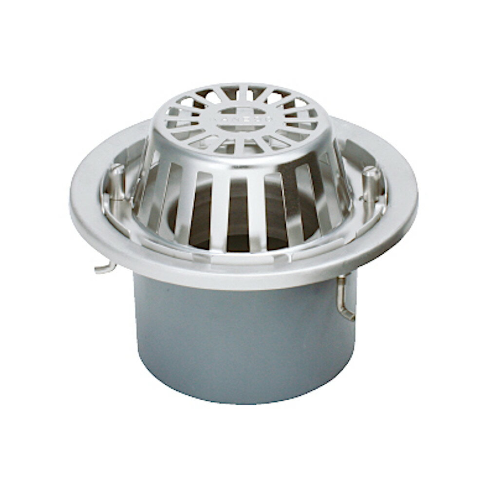 カネソウ ステンレス製ルーフドレン EBMR-1 屋上用 たて引き用 打込型 差し込み式