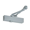 ドアクローザ 【ニュースター】 S-7003 スタンダード型 ストップ付 シルバー 適用ドア寸法:950×2100mm ドア重量:65kg以下 ドアチェック ド...
