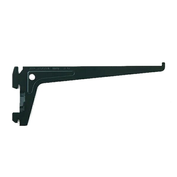 【10/4-16　3％offクーポン有】エレメントシステム 【LAMP】 スガツネ 棚受 《10105-00402》 焼付塗装 / ブラック D:300mm 収納 スペース 整理整頓 もってこい！