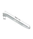 ツメ付き ガラス棚 棚受 傾斜ブラケット (外々用)【ロイヤル】AG-201S 呼び名 150〜350mm