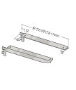 フォールドブラケット 木棚 【ロイヤル】B-032/033 呼び名 100〜350mm (左右1組での販売品)