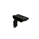 【ただいま全品ポイントUP】フィット棚受+化粧ラバー付 【SPG】 LS-911BRB ブラック焼付塗装+化粧ラバー/ブラック
