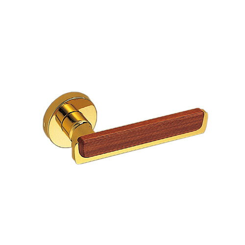 レバーハンドル 【白熊 シロクマ】 イタリアーナ SL-7 純金 丸座 空錠/玄関錠/表示錠/間仕切錠/チューブラ空錠/レバーのみ