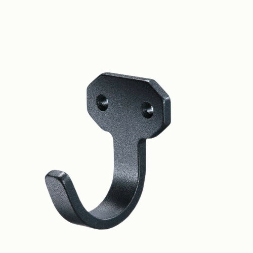 八角フック 【白熊 シロクマ】 WB CF-26-NB サイズ:D40×H55 Nブラック