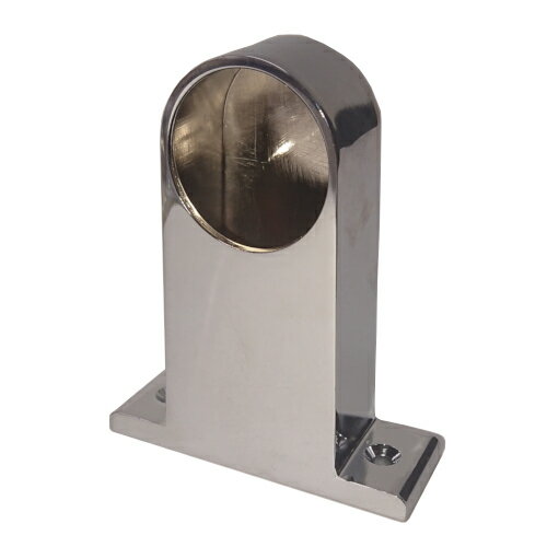 T型ブラケット 【クロームめっき】 32Φ用/L（首長）タイプ-止