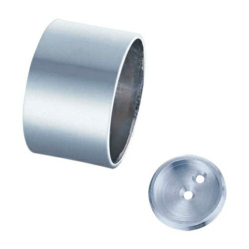 二重ソケット 【クロームめっき】 25Φ用