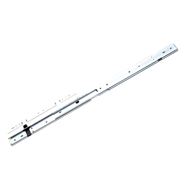 Rakuten - 3段引 スライドレール［スガツネ Accuride］C337 (仕上:光沢クロメート処理) (厚み19.1×高さ53.8mm) (レール長さ:304.8〜711.2mm) (左右で1セット) (販売本数:1セット売り・10セット売り)「スガツネ製品ならカネマサ」