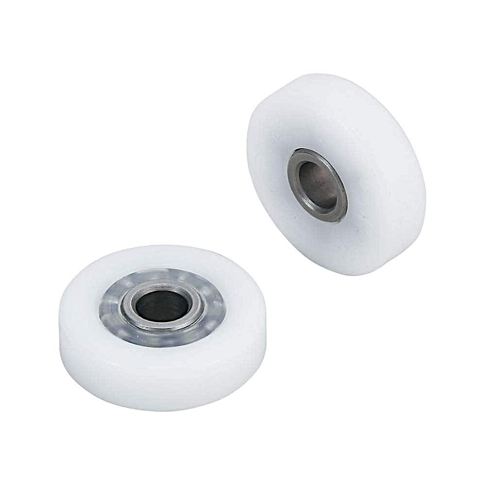 プラスチックベアリング 外周フラットタイプ ［スガツネ］DR-H (内軸穴仕様) (W1寸法:7・8mm) (D寸法:22・26・35・40mm)「スガツネ製品ならカネマサ」