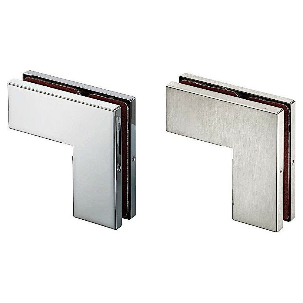 欄間・サイドパネル用ブラケット［スガツネ］M1065 (カバー材仕上:鏡面仕上・サテン仕上) (アルミニウ..