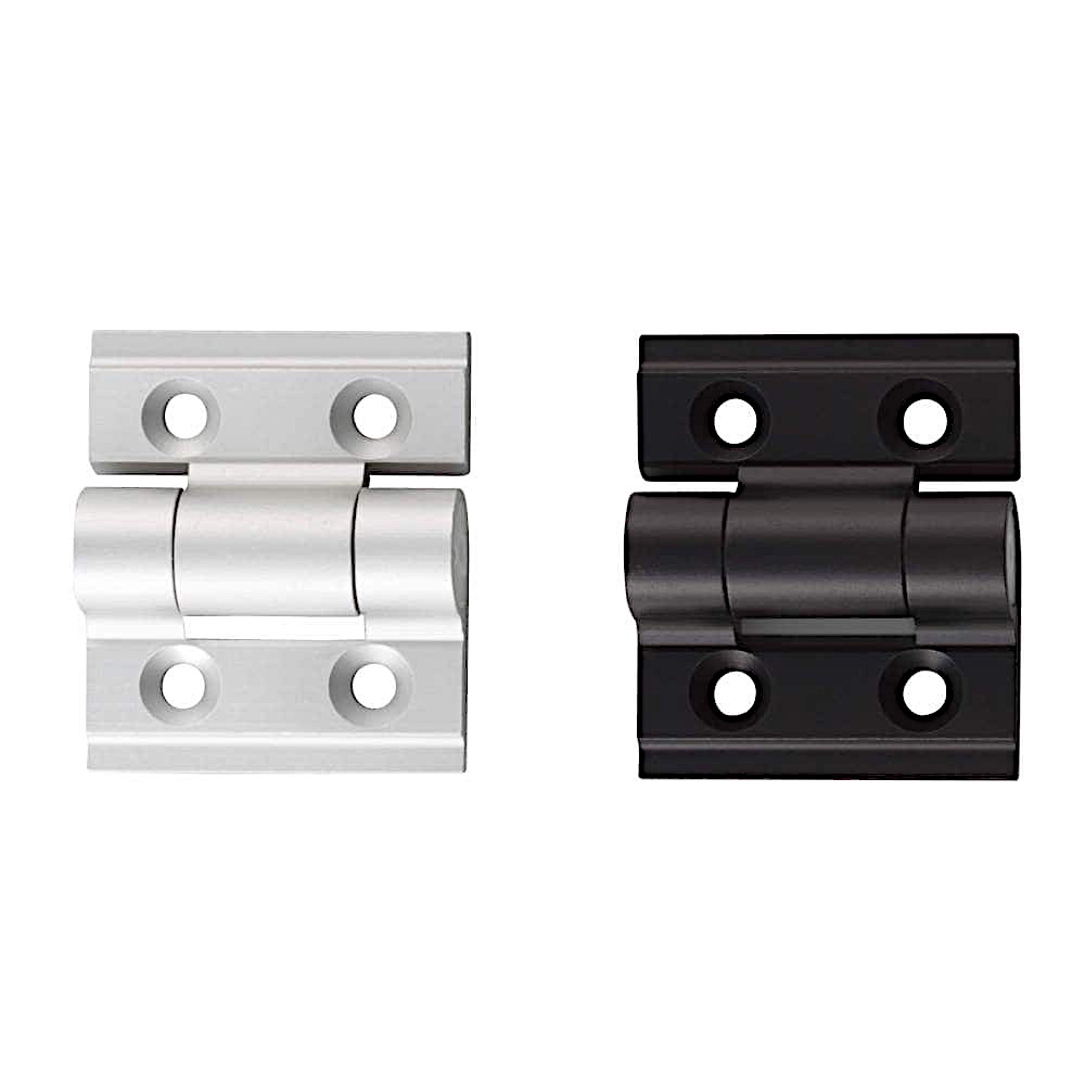 調整式トルクヒンジ フリーストップ［スガツネ］72-1-TS (仕上/色:アルマイト処理/シルバー・ブラック) (トルク0〜10.2kgf・cm) (1個売り)「スガツネ製品ならカネマサ」