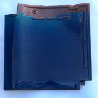 陶器瓦桟瓦青緑